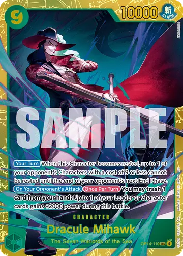 Dracule Mihawk OP14-119