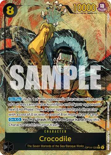 Crocodile OP14-120 (Alternate art)