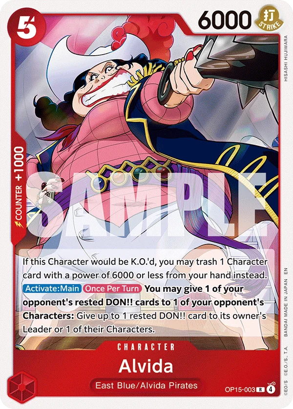 Alvida OP15-003 – One Piece Card Game Character