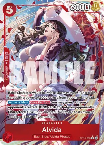 Alvida OP15-003 (Alternate art)