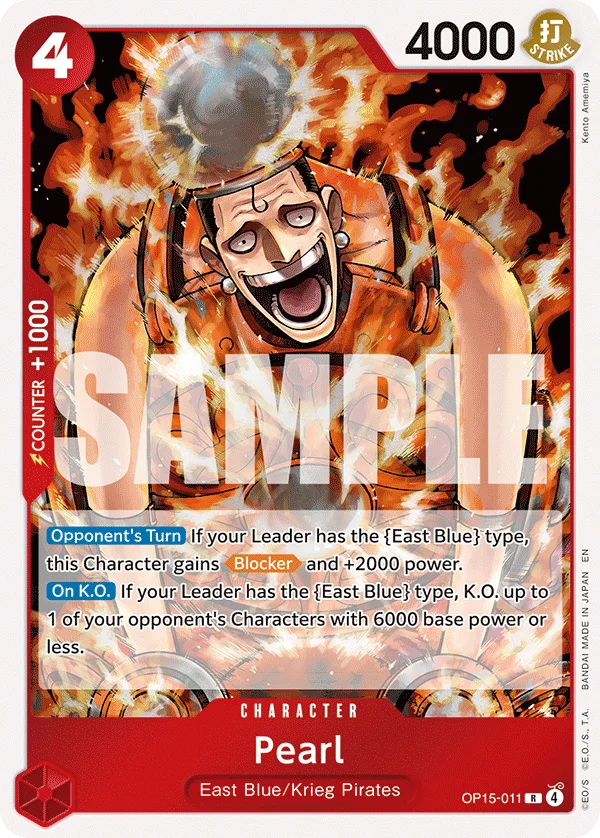 Pearl OP15-011 – One Piece Card Game Character