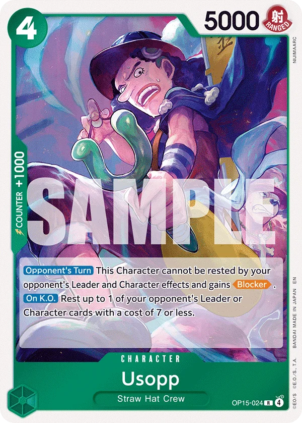 Usopp OP15-024 – One Piece Card Game Character