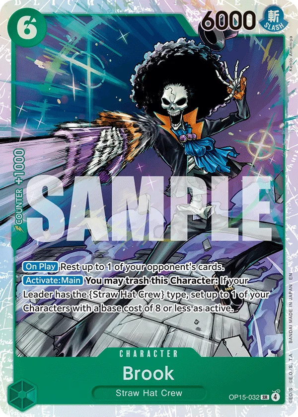 Brook OP15-032 – One Piece Card Game Character