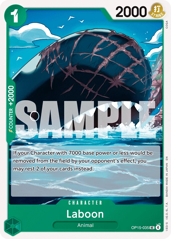 Laboon OP15-035 – One Piece Card Game Character