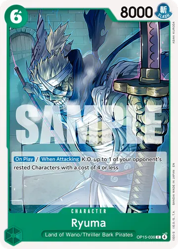 Ryuma OP15-036 (Reprint)