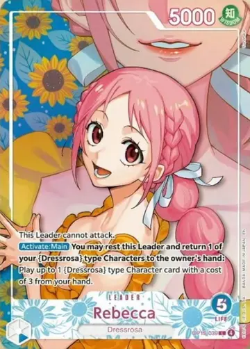 Rebecca OP15-039 (Alternate art)