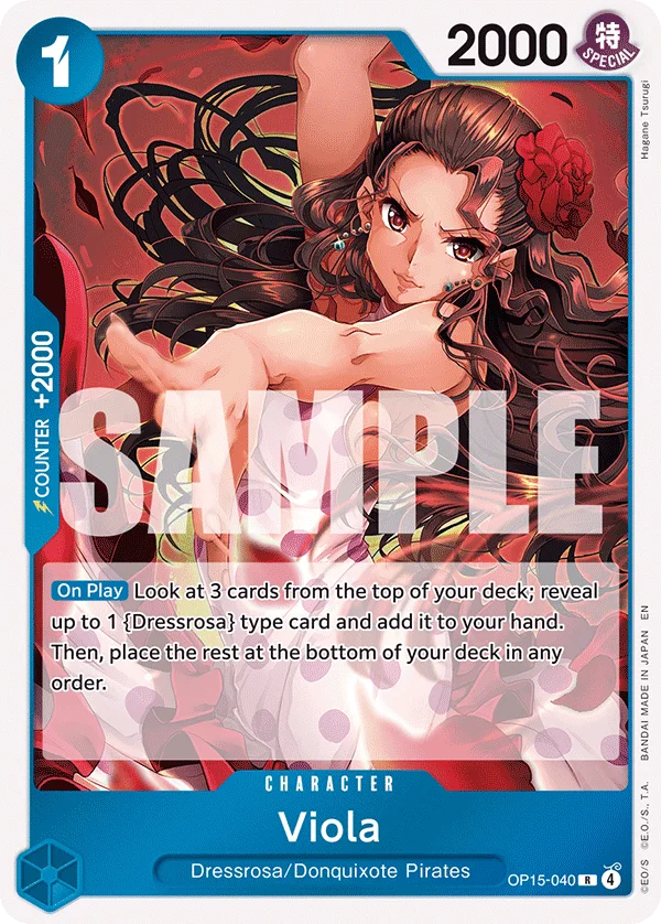 Viola OP15-040 – One Piece Card Game Character