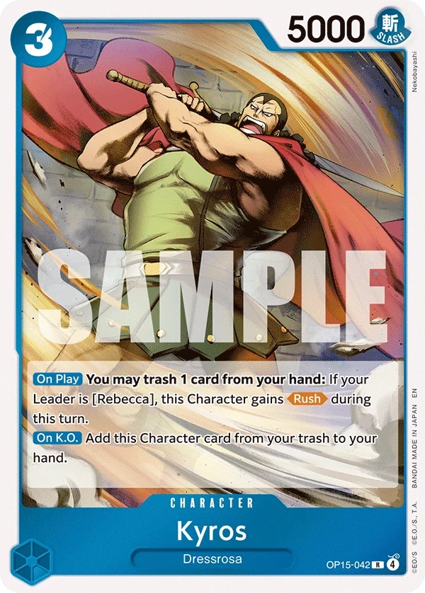 Kyros OP15-042 – One Piece Card Game Character