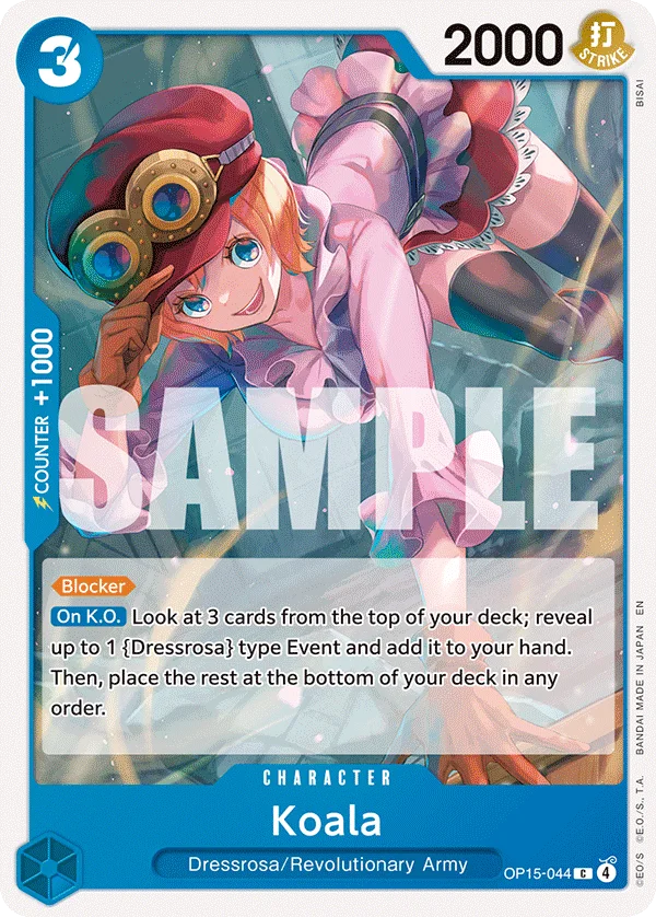 Koala OP15-044 – One Piece Card Game Character