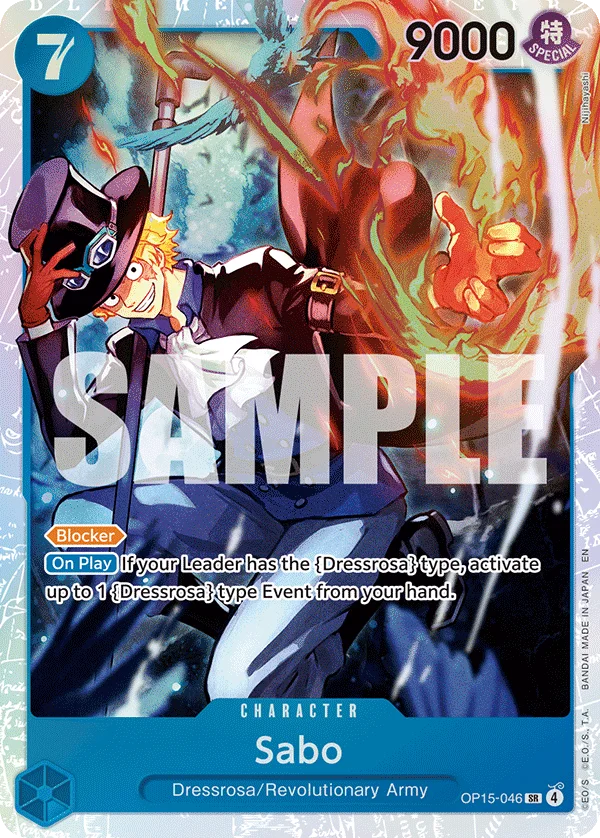 Sabo OP15-046 – One Piece Card Game Character