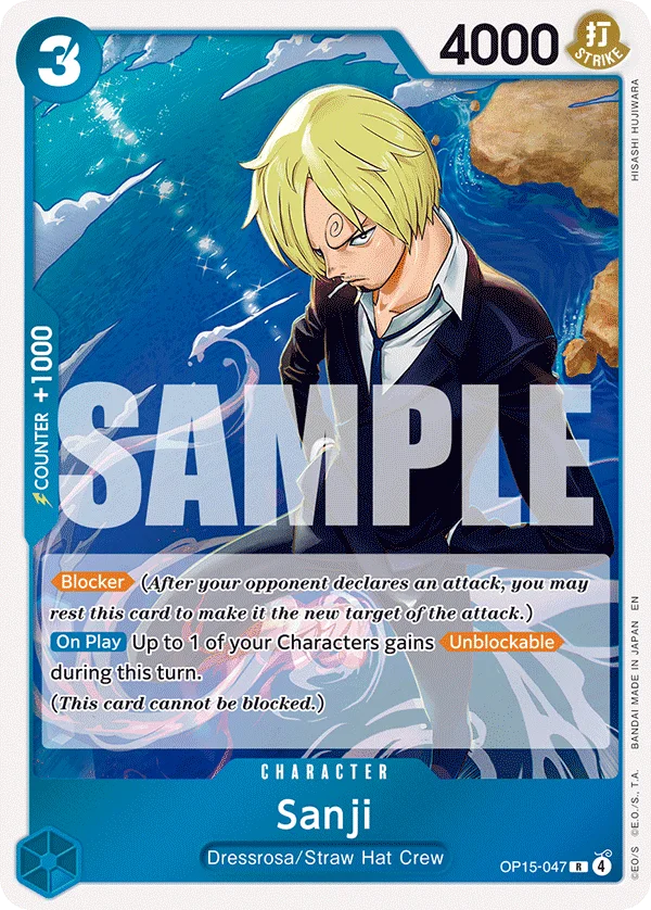 Sanji OP15-047 – One Piece Card Game Character