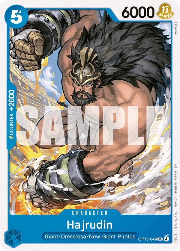 Hajrudin OP15-049 – One Piece Card Game Character