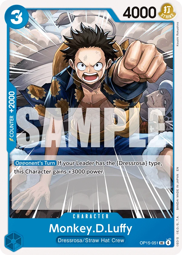 Monkey.D.Luffy OP15-051 – One Piece Card Game Character