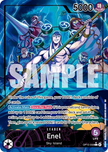 Enel OP15-058 (Alternate art)