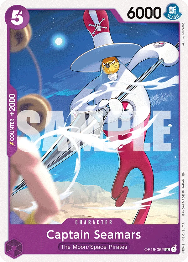 Captain Seamars OP15-062 – One Piece Card Game Character