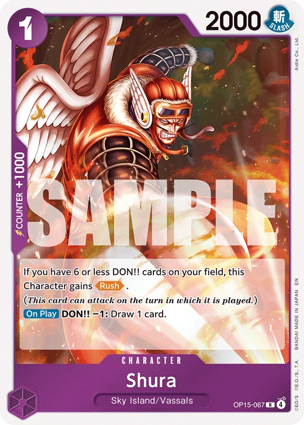Shura OP15-067 – One Piece Card Game Character