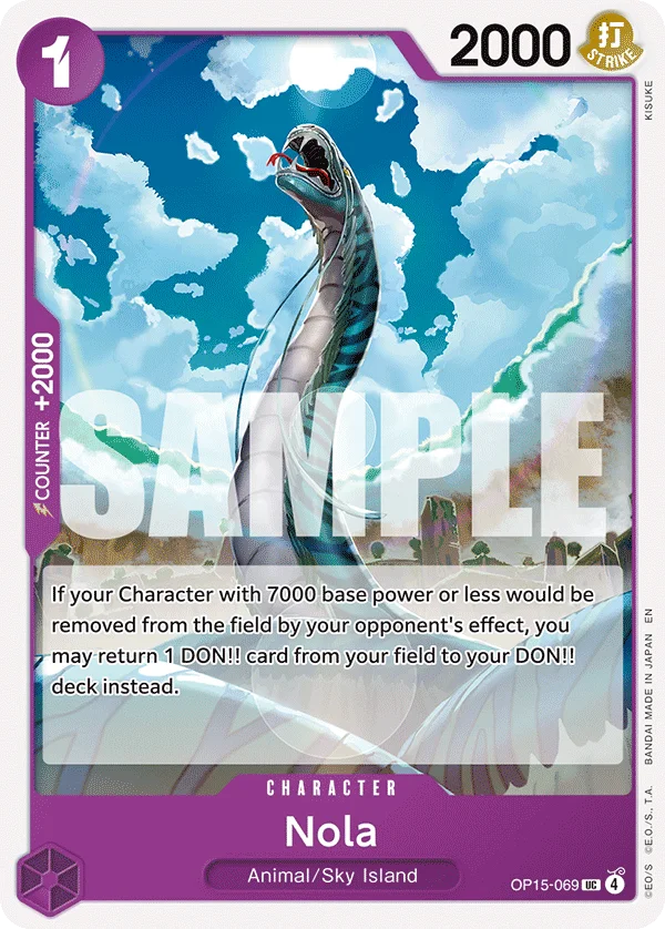 Nola OP15-069 – One Piece Card Game Character
