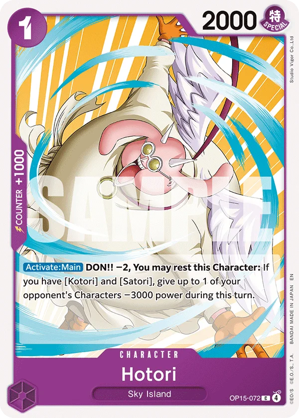 Hotori OP15-072 – One Piece Card Game Character