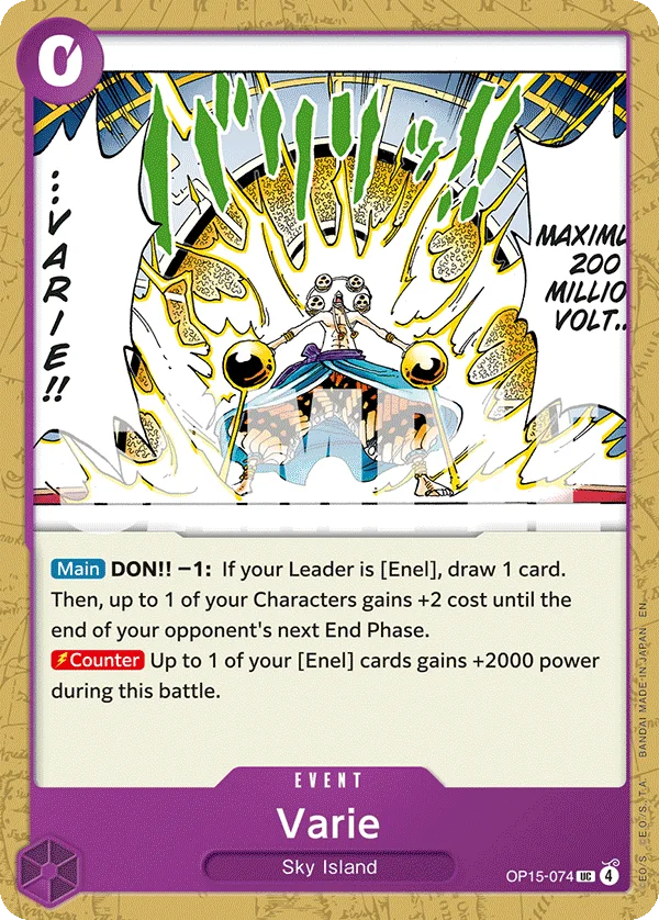 Varie OP15-074 – One Piece Card Game Event