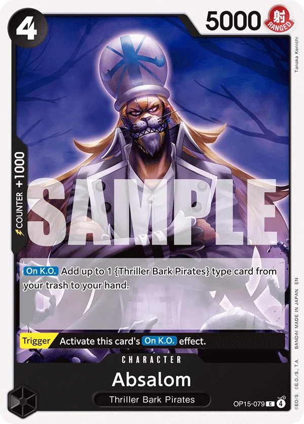 Absalom OP15-079 – One Piece Card Game Character