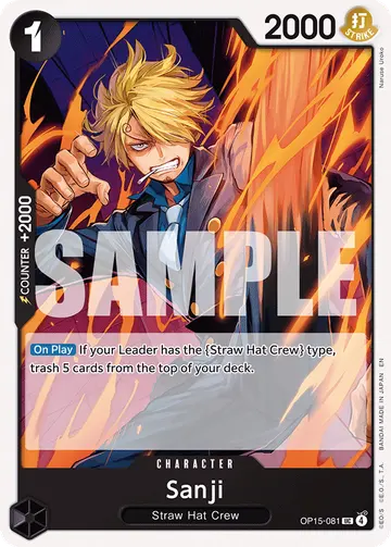 Sanji OP15-081