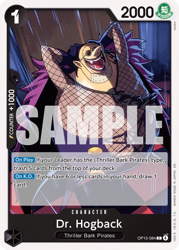 Dr. Hogback OP15-084 – One Piece Card Game Character