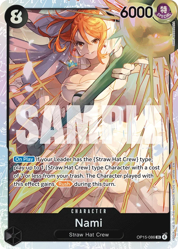 Nami OP15-086 – One Piece Card Game Character