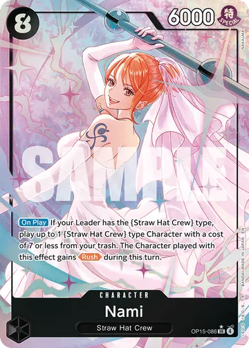 Nami OP15-086 (Alternate art)