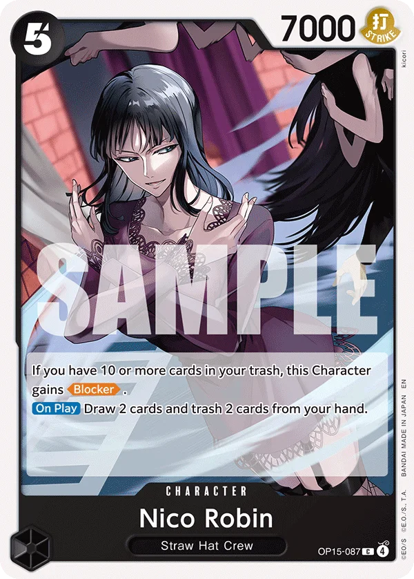 Nico Robin OP15-087 – One Piece Card Game Character