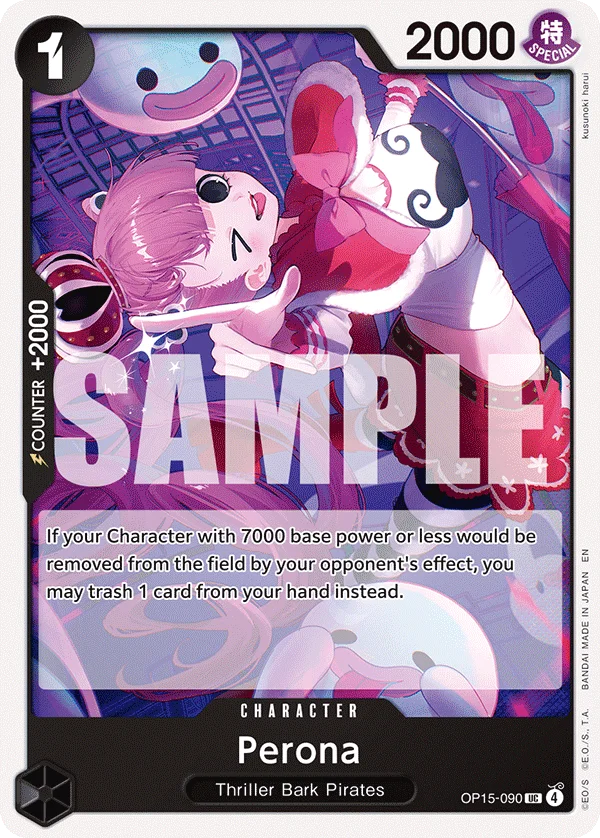 Perona OP15-090 – One Piece Card Game Character