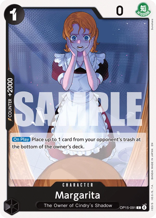 Margarita OP15-091 – One Piece Card Game Character