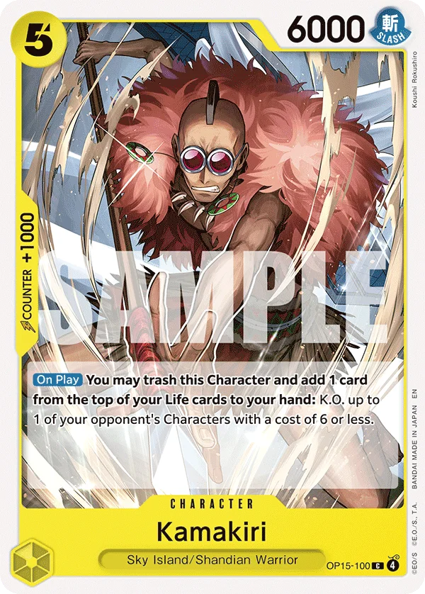 Kamakiri OP15-100 – One Piece Card Game Character