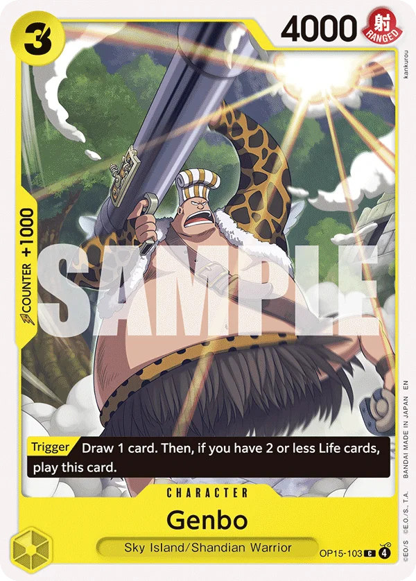Genbo OP15-103 – One Piece Card Game Character
