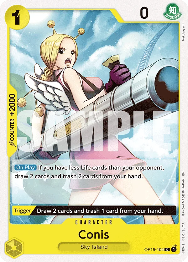 Conis OP15-104 – One Piece Card Game Character