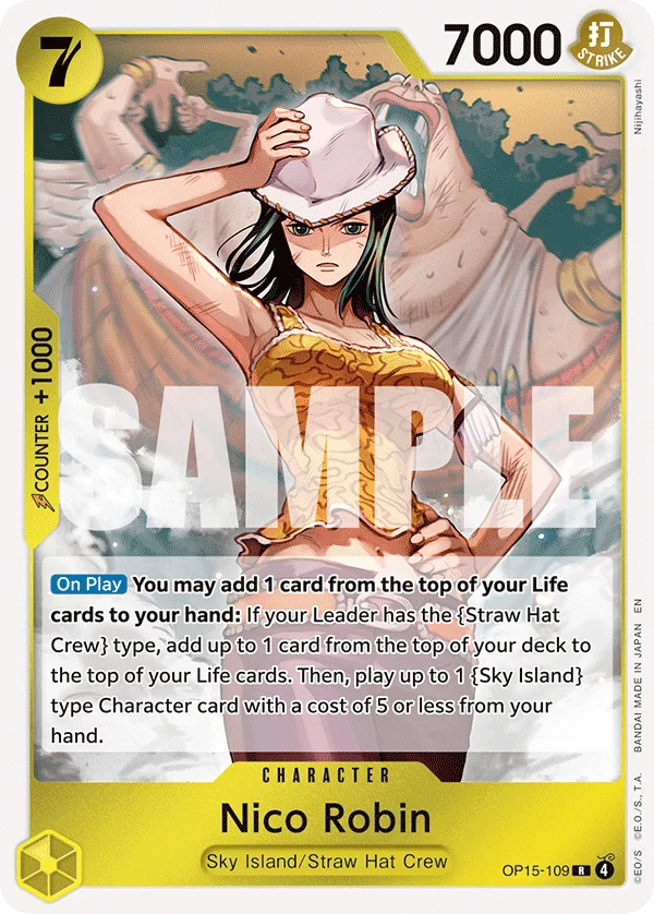 Nico Robin OP15-109 – One Piece Card Game Character