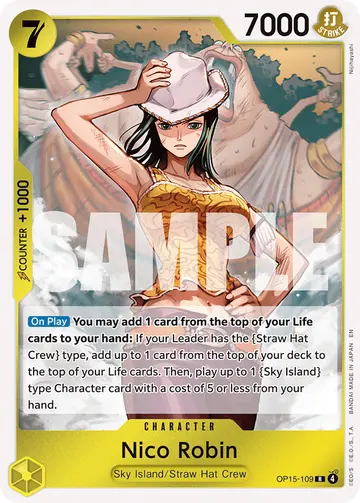 Nico Robin OP15-109