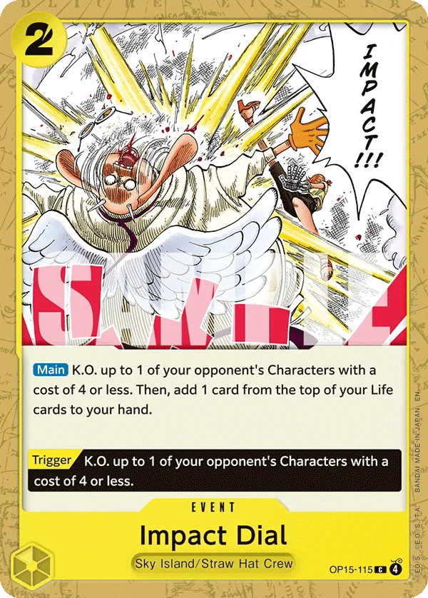 Impact Dial OP15-115 – One Piece Card Game Event
