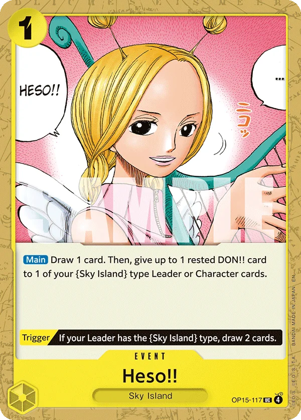 Heso!! OP15-117 – One Piece Card Game Event