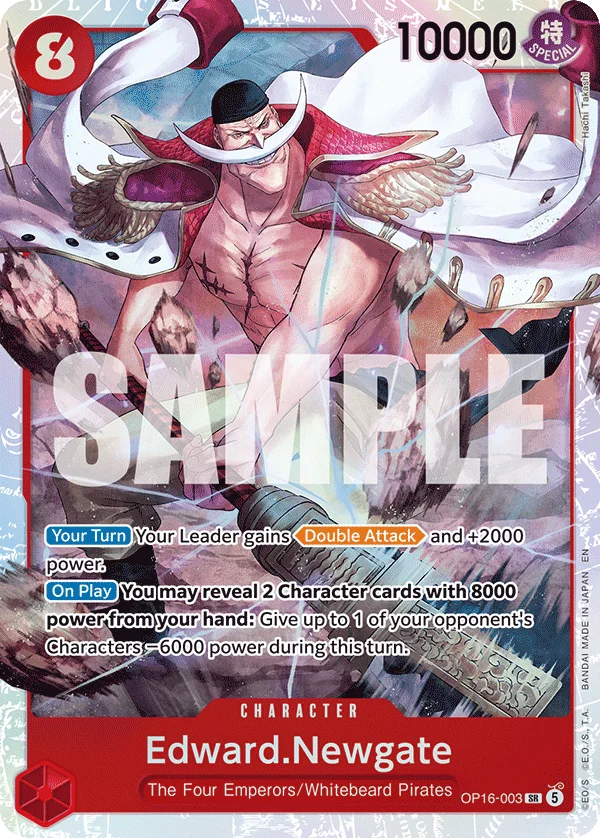 Edward.Newgate OP16-003 – One Piece Card Game Character
