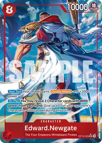 Edward.Newgate OP16-003 (Alternate art)