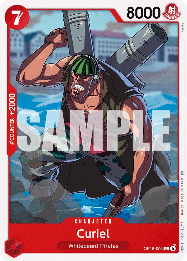Curiel OP16-004 – One Piece Card Game Character