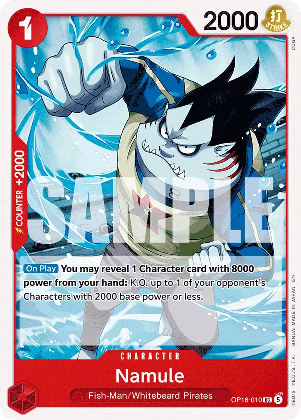 Namule OP16-010 – One Piece Card Game Character