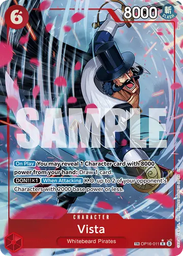 Vista OP16-011 (Alternate art)
