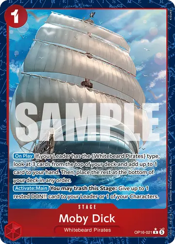 Moby Dick OP16-021 (Alternate art)