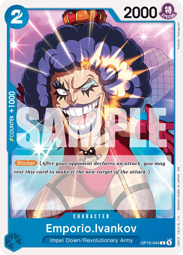 Emporio.Ivankov OP16-044 – One Piece Card Game Character