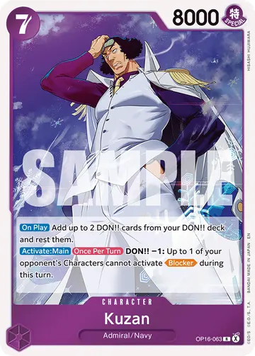 Kuzan OP16-063