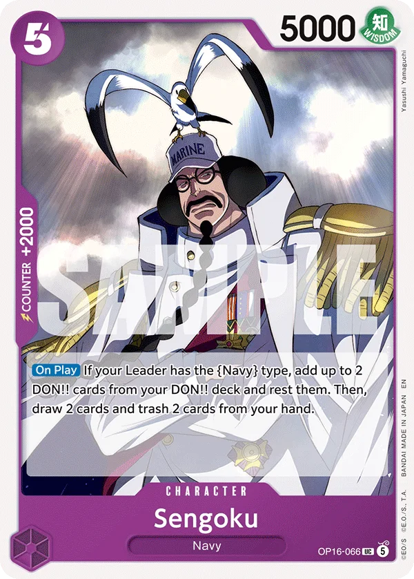 Sengoku OP16-066 – One Piece Card Game Character