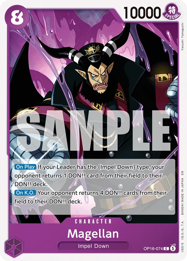Magellan OP16-074 – One Piece Card Game Character