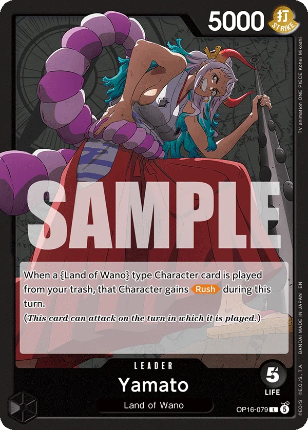 Yamato OP16-079 – One Piece Card Game Leader