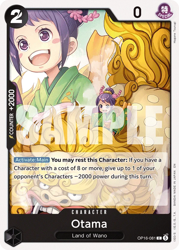 Otama OP16-081 – One Piece Card Game Character